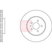 Apec Front Brake Vented Discs & Pads fits Alfa Romeo GT 2003-2010 1.8 1.9 2.0