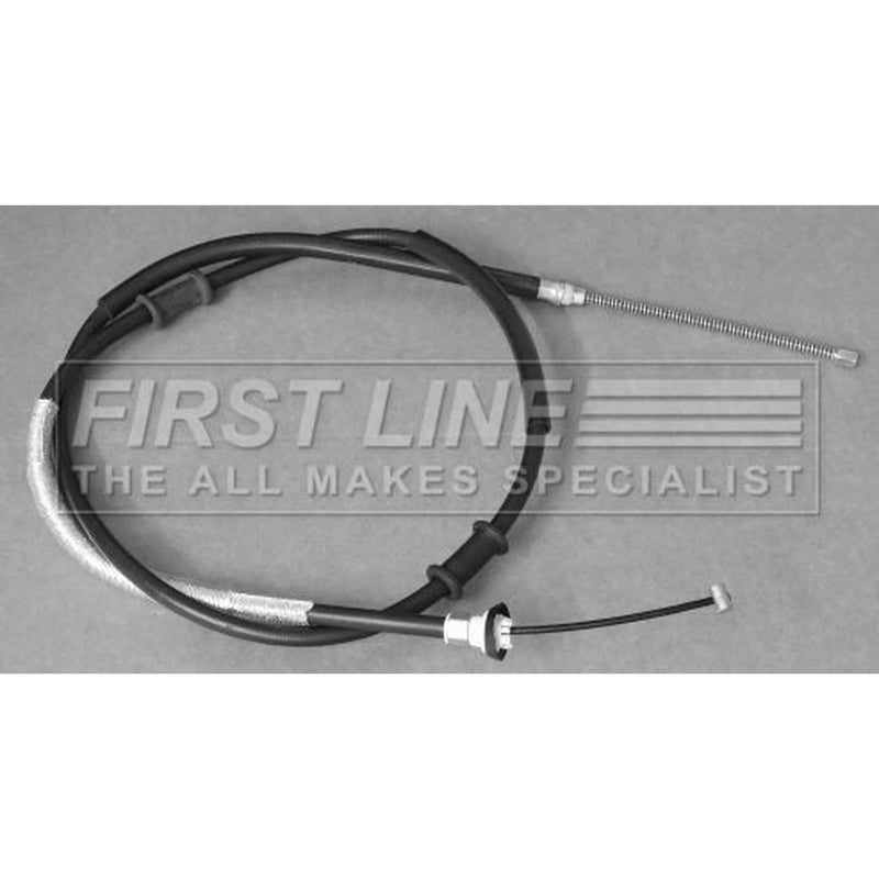 First Line Handbrake Cable Left Rear fits Fiat Mpv 2001-2010 1.2 1.3 1.4 1.6 1.9