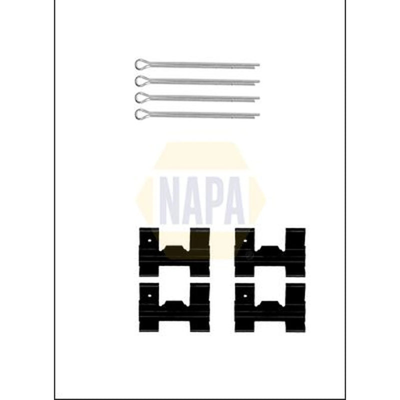 NAPA Brake Pad Accessory Fitting Kit Front fits Austin Ambassador I Fastback