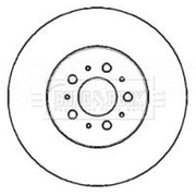 Borg & Beck Front & Rear Brake Discs & Pads fits Volvo XC90 I 2002-2014 2.5 3.2