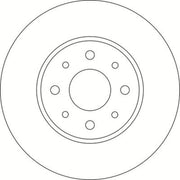 Abtex Front & Rear Brake Discs & Pads fits Alfa Romeo Mito 2008-2013 1.4