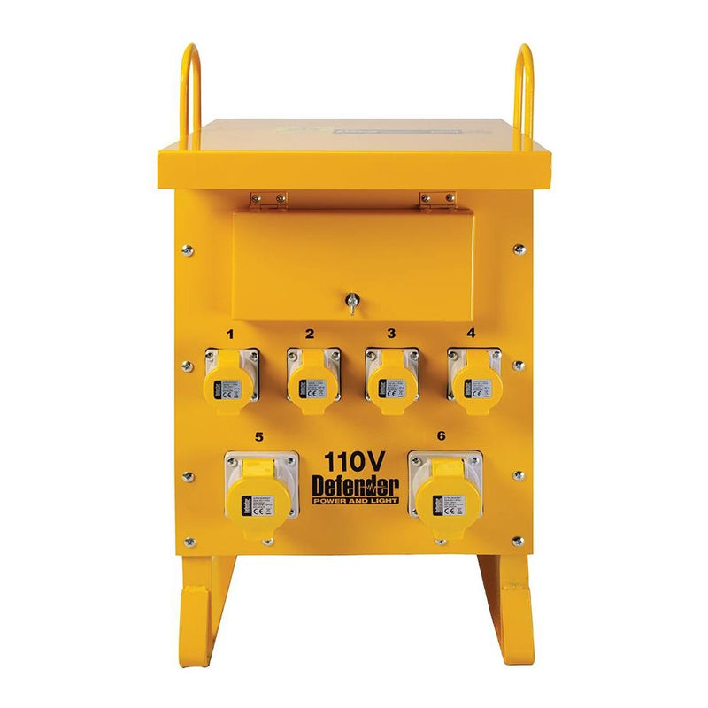 Defender 10kVA Single Phase Transformer 16A / 32A 110V Defender - Dynamic Drive