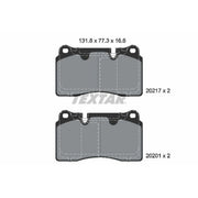 Textar Front Brake Pad Set 2021703