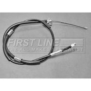 First Line Handbrake Cable Right Rear fits Toyota Carina V 1987-1992 1.6 2.0