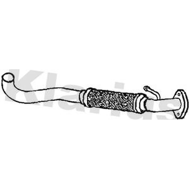 Klarius Exhaust Pipe OD fits Ford Transit 2006-2014 2.2