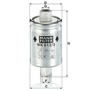 MANN-FILTER Full Service Kit with Air, Oil, Fuel & Cabin Filte fits Rover 400 II
