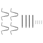 Bosch Brake Pad Accessory Fitting Kit Front fits Mercedes-Benz 123 1976-1985