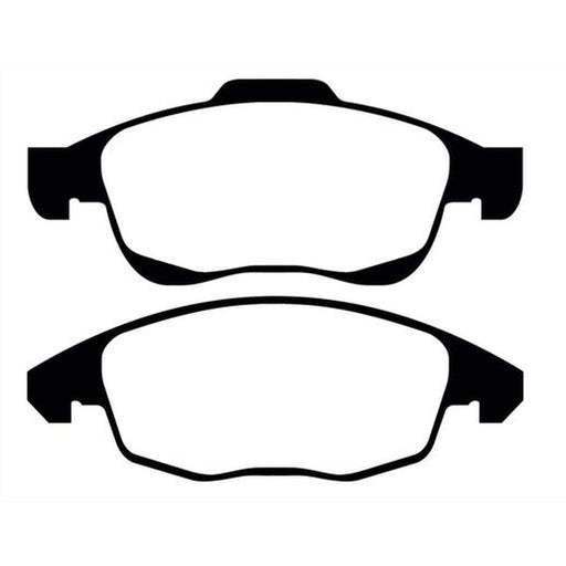 Abtex Front Brake Pad Set fits Citroën Berlingo / Berlingo First 2005-2011 1.6
