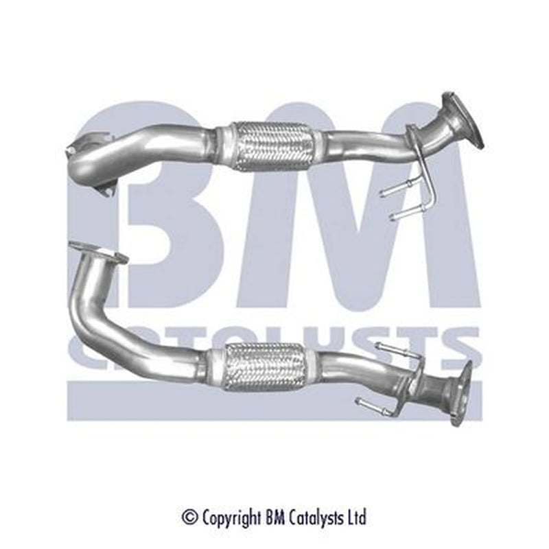 BM Catalysts Exhaust Pipe OD fits Seat Alhambra 2000-2010 1.9