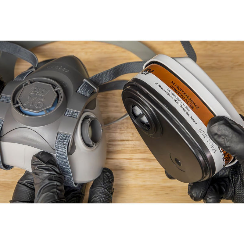 Worksafe Reusable Half Mask without Filters 9000 Worksafe - Dynamic Drive