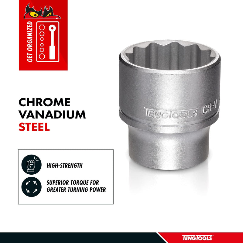Teng Tools 1/2" Socket 12 pt Metric 28mm Teng Tools - Dynamic Drive