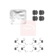 Apec Brake Pad Accessory Fitting Kit Rear fits Citroën Berlingo 2018-2019
