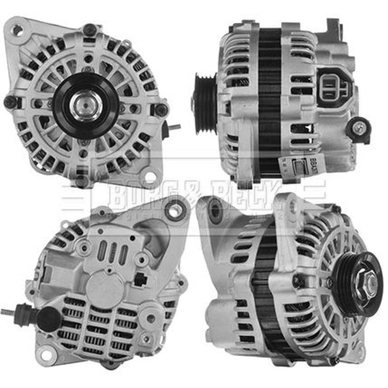 Borg & Beck Car Alternator 12V fits Kia Mentor 1995-1997 1.5 1.8