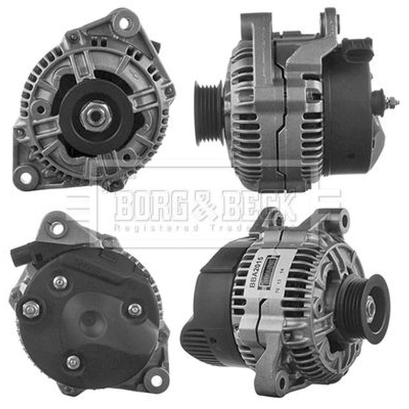 Borg & Beck Car Alternator 12V fits Toyota Avensis 1997-2000 1.6 1.8