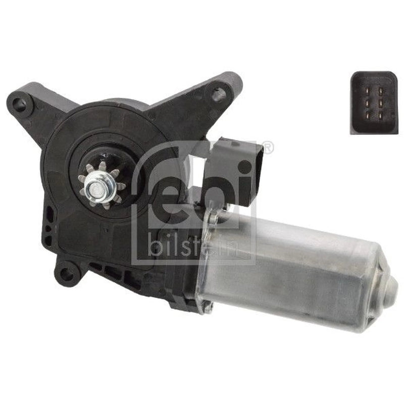 Febi Window Regulator Electric Motor Left 107655