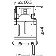 OSRAM LEDriving® SL, P27/7W, Red, LED signal lamps, Off-road only, non ECE Osram - Dynamic Drive