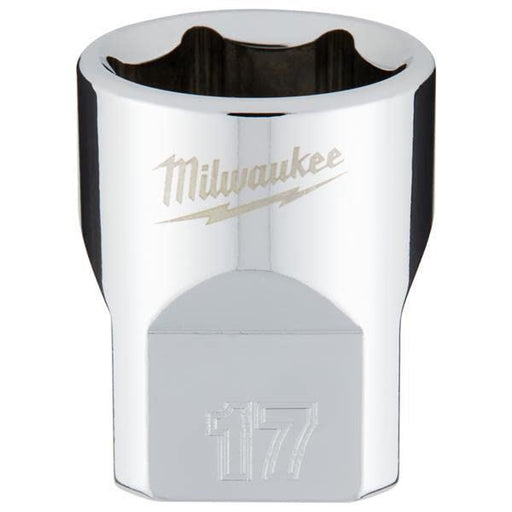Milwaukee 3/8 Drive Socket Metric Standard 17mm 4932478347 Milwaukee - Dynamic Drive