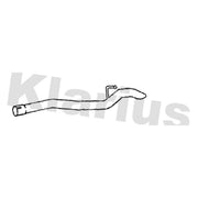 Klarius Exhaust Pipe OD fits Volvo C30 2006-2012 1.6