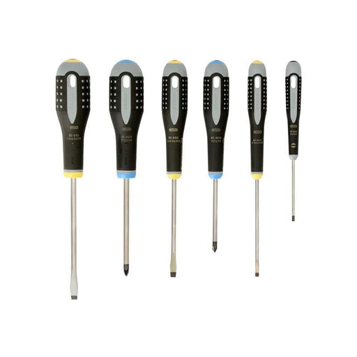 Bahco BE-9882 ERGO™ Screwdriver Set, 6 Piece Bahco - NN4 Online