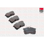 FAI Front & Rear Pads fits Honda Accord VII 2003-2008 2.0 2.2 2.4