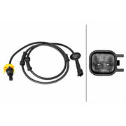 Hella ABS Wheel Speed Sensor Rear fits Chrysler Voyager 2000-2008