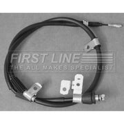 First Line Handbrake Cable Left Rear fits Hyundai Coupe II 2001-2009 1.6 2.0 2.7