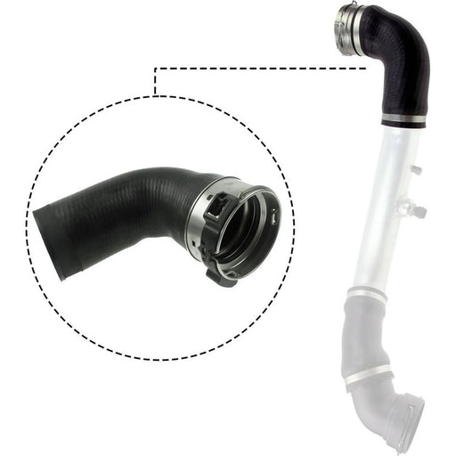 Gates Intercooler Turbo Charge Air Hose 177mm fits BMW 5 2002-2010