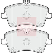 Apec Front Brake Pad Set fits Mercedes-Benz C-Class 2000-2008
