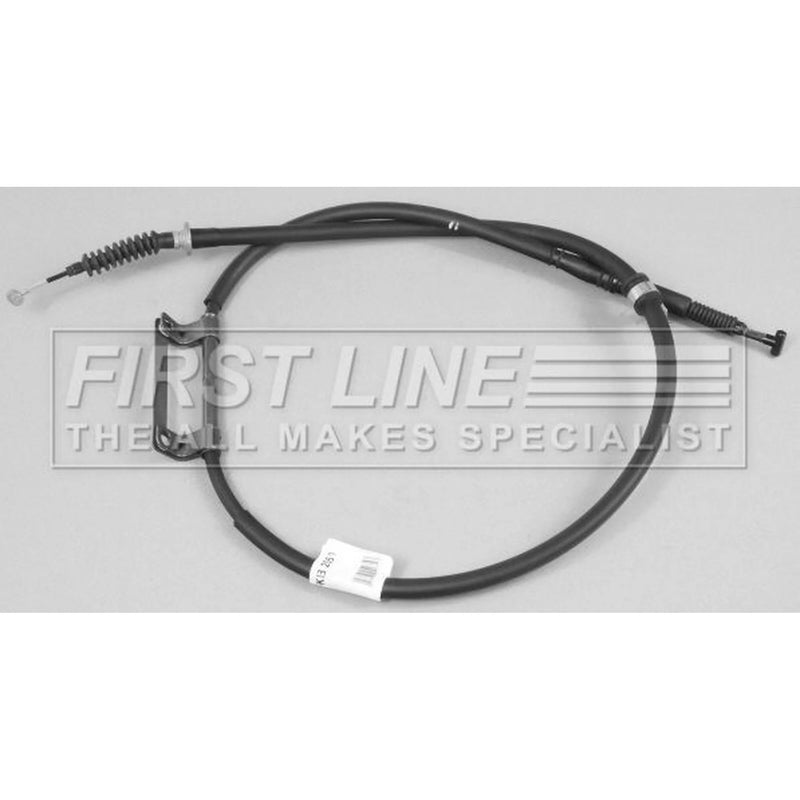 First Line Handbrake Cable Right Rear fits Kia Mentor 1993-1997 1.5 1.6 1.8