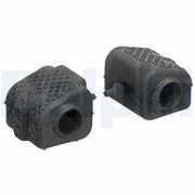 Delphi 2 x Anti Roll Bar Bush fits Citroën C3 II 2009-2016 1.0 1.1 1.2 1.4 1.6