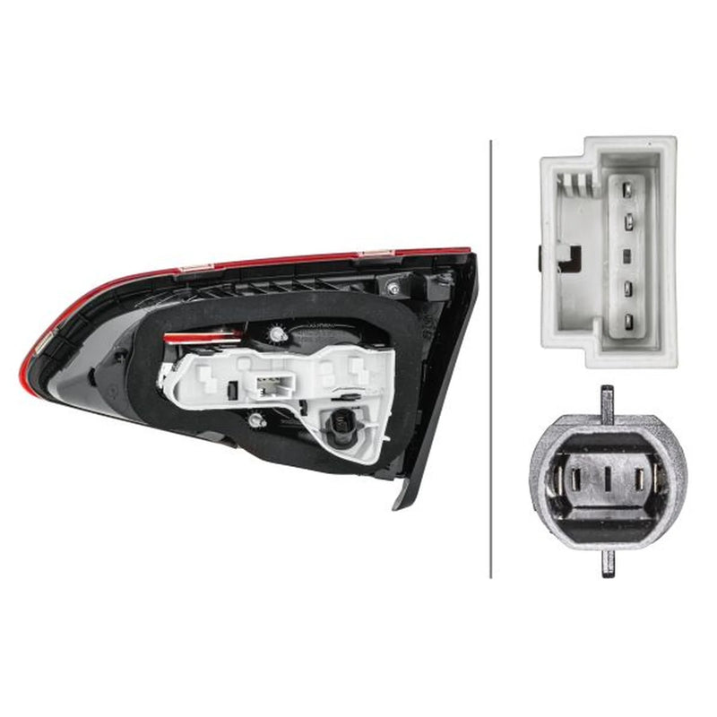 Hella Tail Light / Lamp WY21W Left fits VW Golf VII 2012-2021