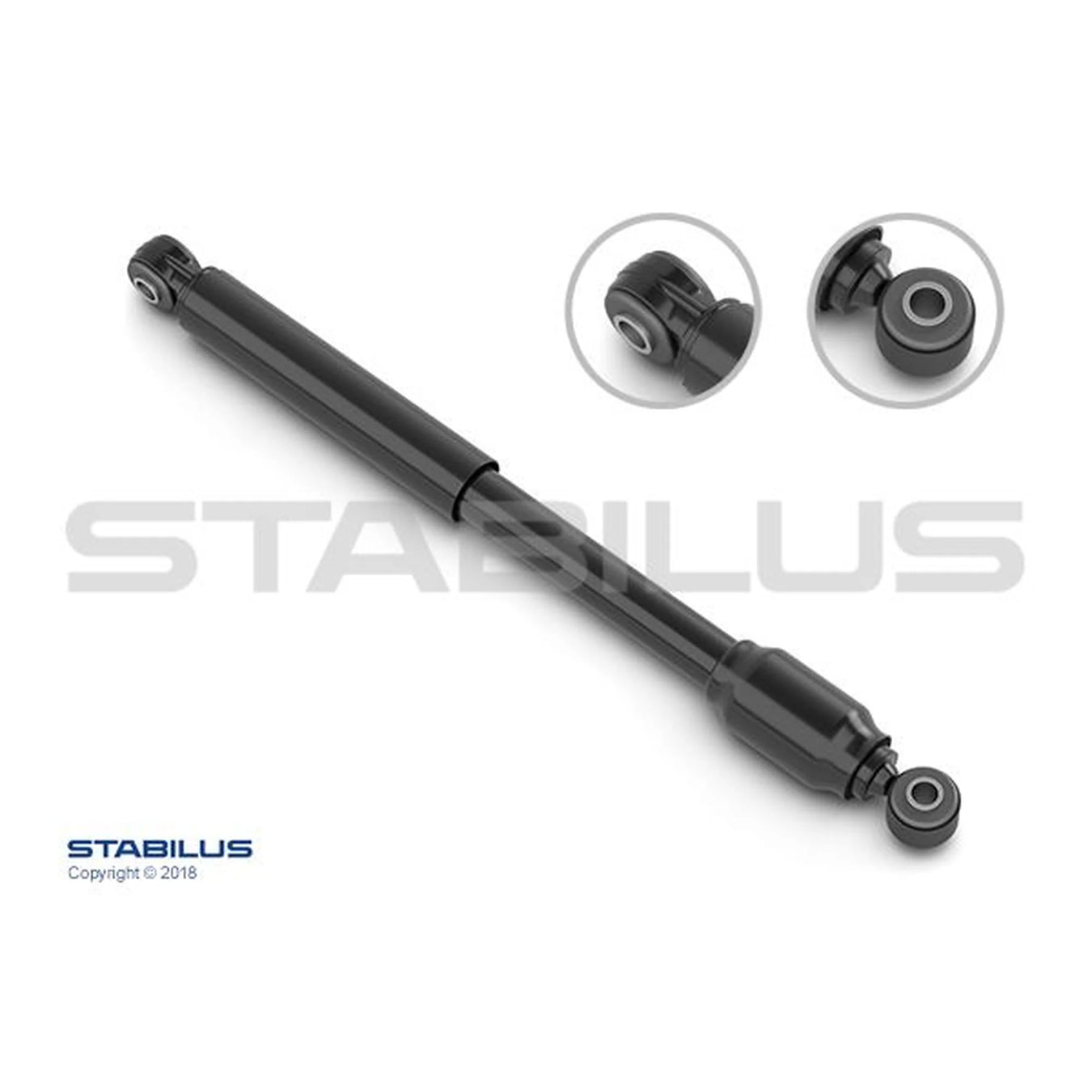 Stabilus Steering Damper Shock Absorber fits Mercedes-Benz 124 1984-1993