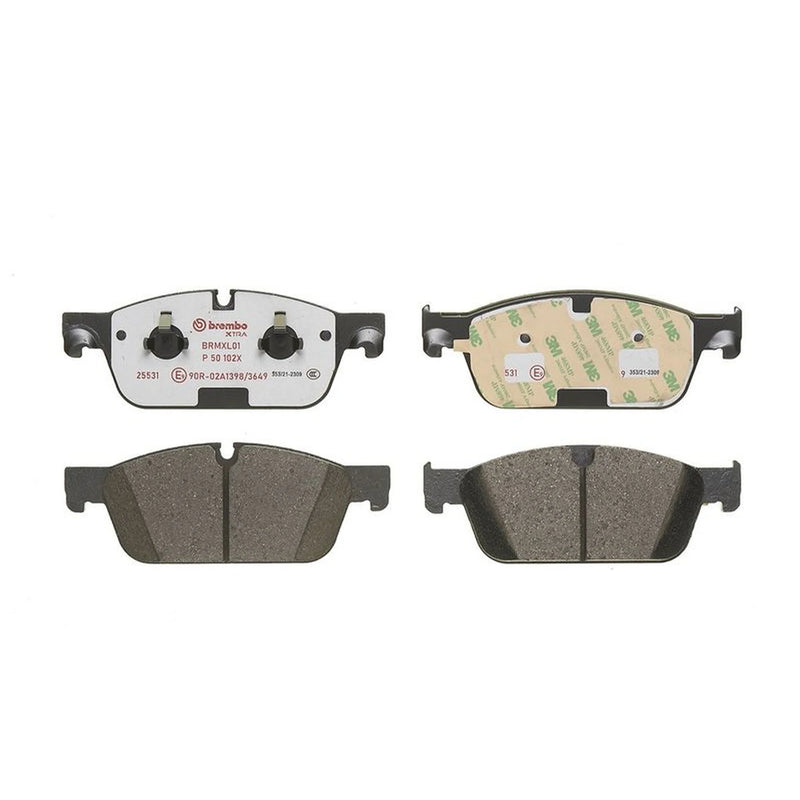 Brembo 4 x Front Brake Pad Set fits Mercedes-Benz Gl-Class 2012-2015