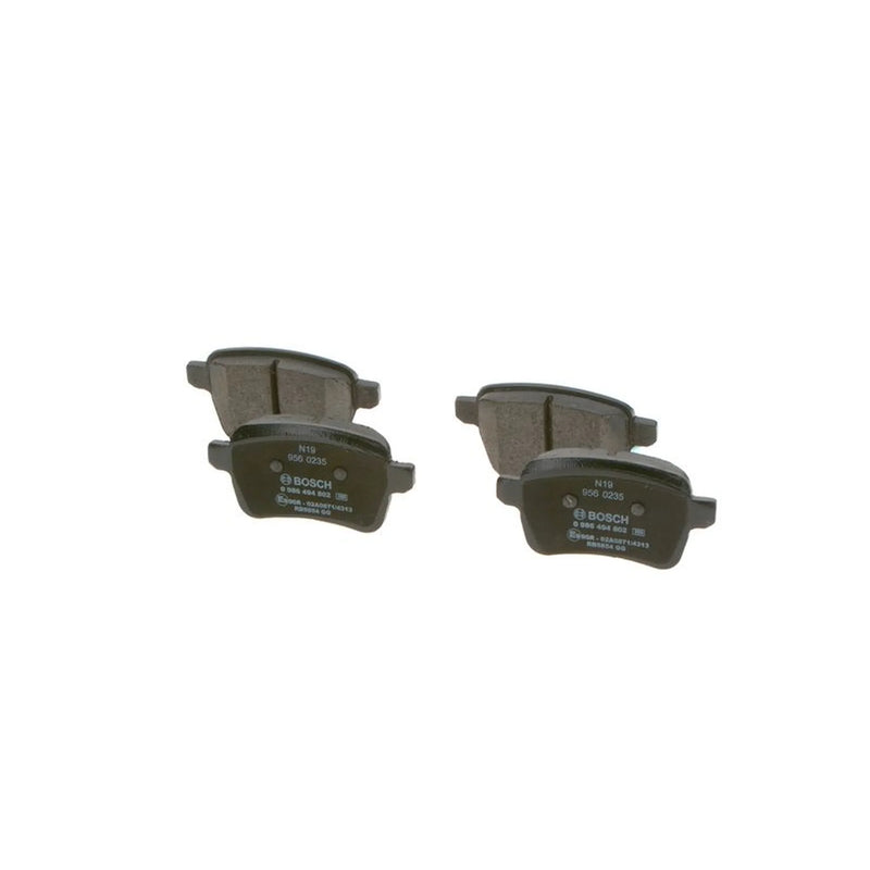 Bosch Front & Rear Pads fits Fiat 500L 2013-2014 1.4 1.6
