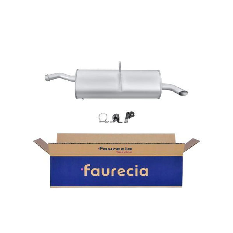 Hella End Silencer Rear fits Peugeot 308 Sw I 2007-2014 1.6