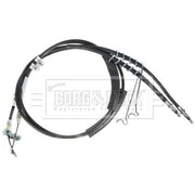 Borg & Beck Handbrake Cable Right Rear BKB3309