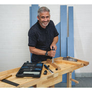 Draper Soft Grip Wood Chisel Kit, 140mm (8 Piece) 88605 Draper - Dynamic Drive