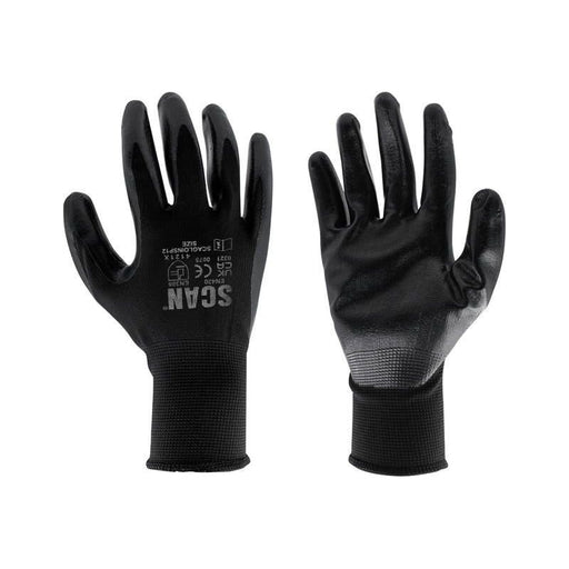 Scan Seamless Inspection Gloves - XL (Size 10) (Pack 12) Scan - Dynamic Drive