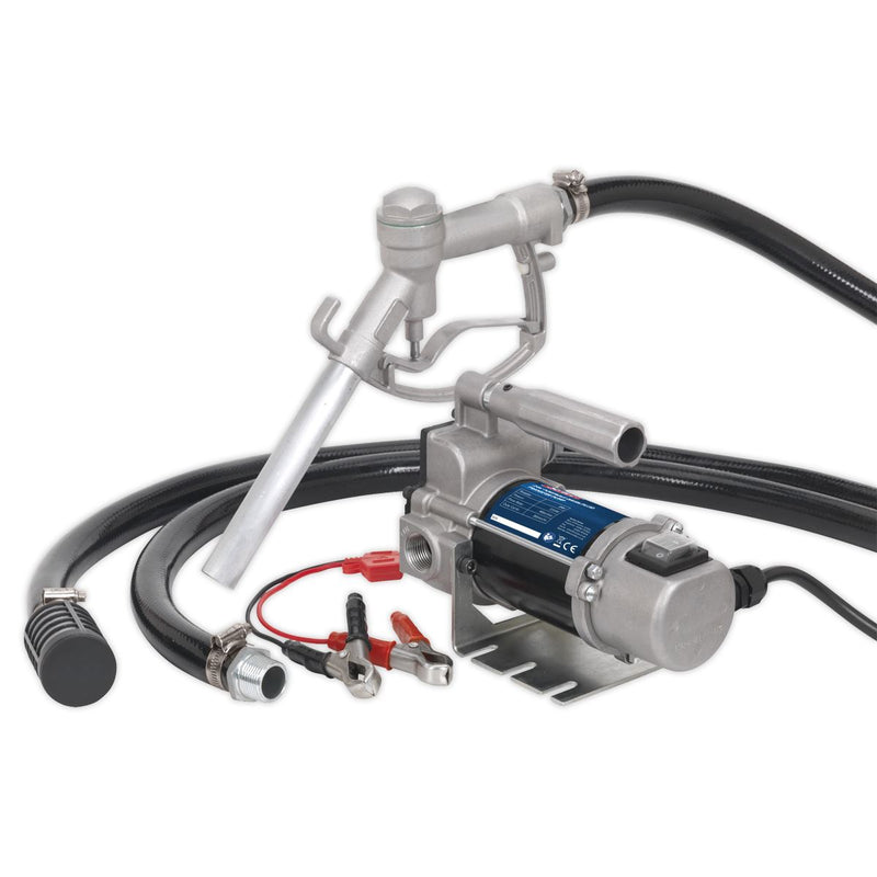 Sealey Diesel/Fluid Transfer Pump Portable 24V TP9624 Sealey - Dynamic Drive