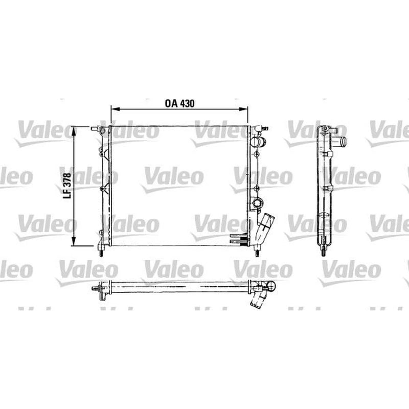 Valeo Engine Radiator 730499