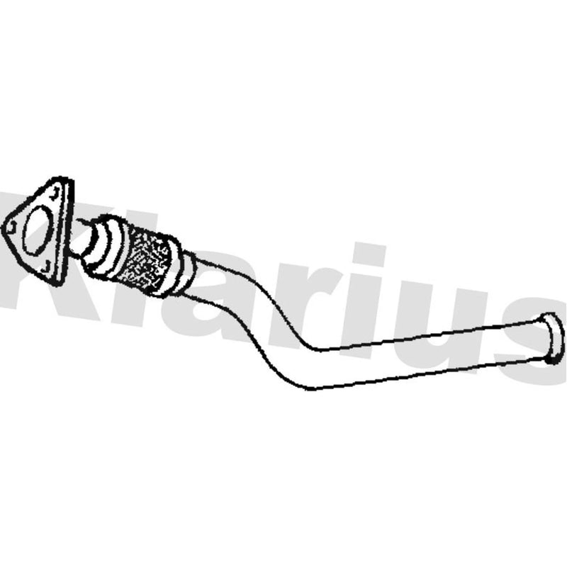 Klarius Exhaust Pipe OD fits Renault Trafic II 2006 on 2.0