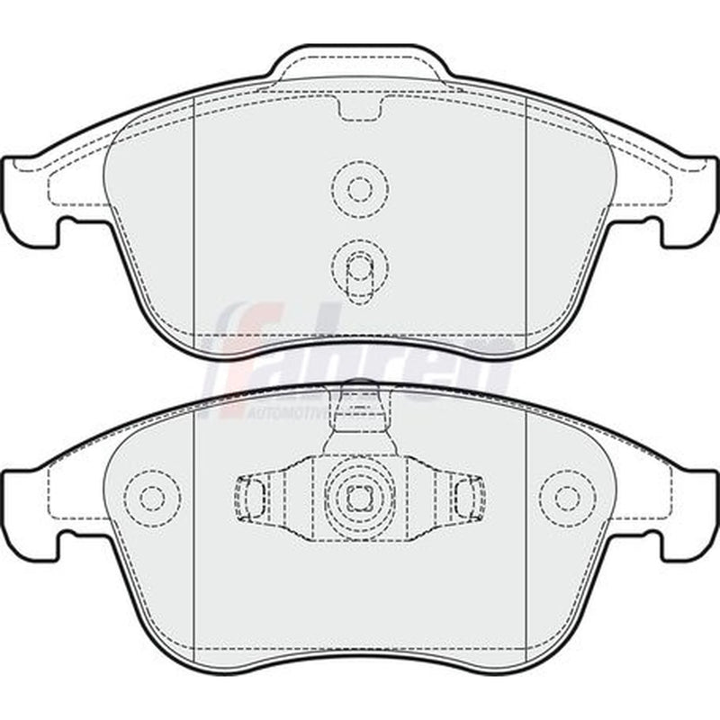 Fahren Front Brake Pad Set FBP3261