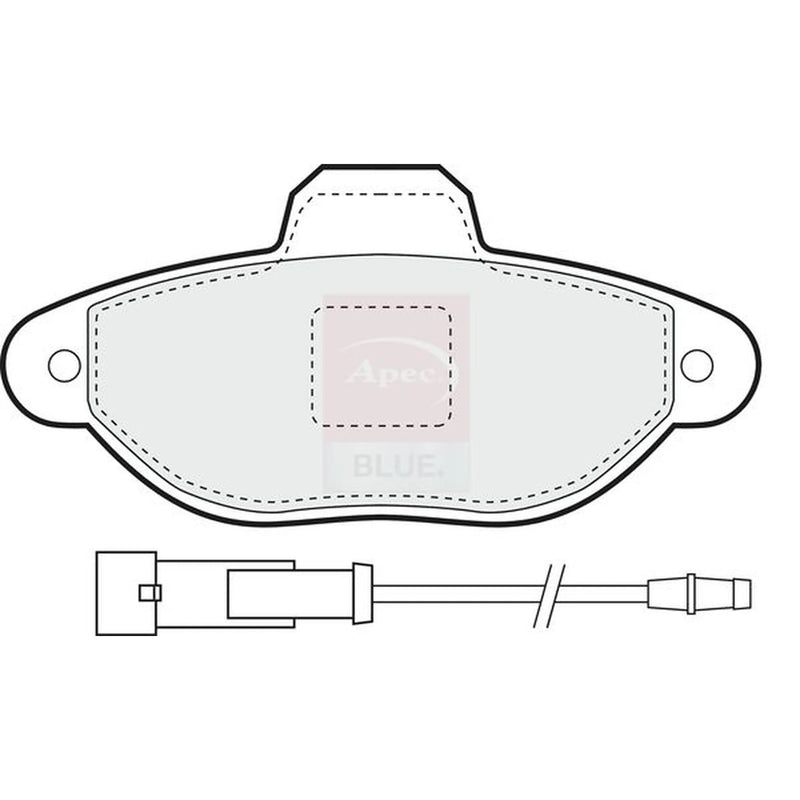 Apec Front Brake Pad Set PD3020