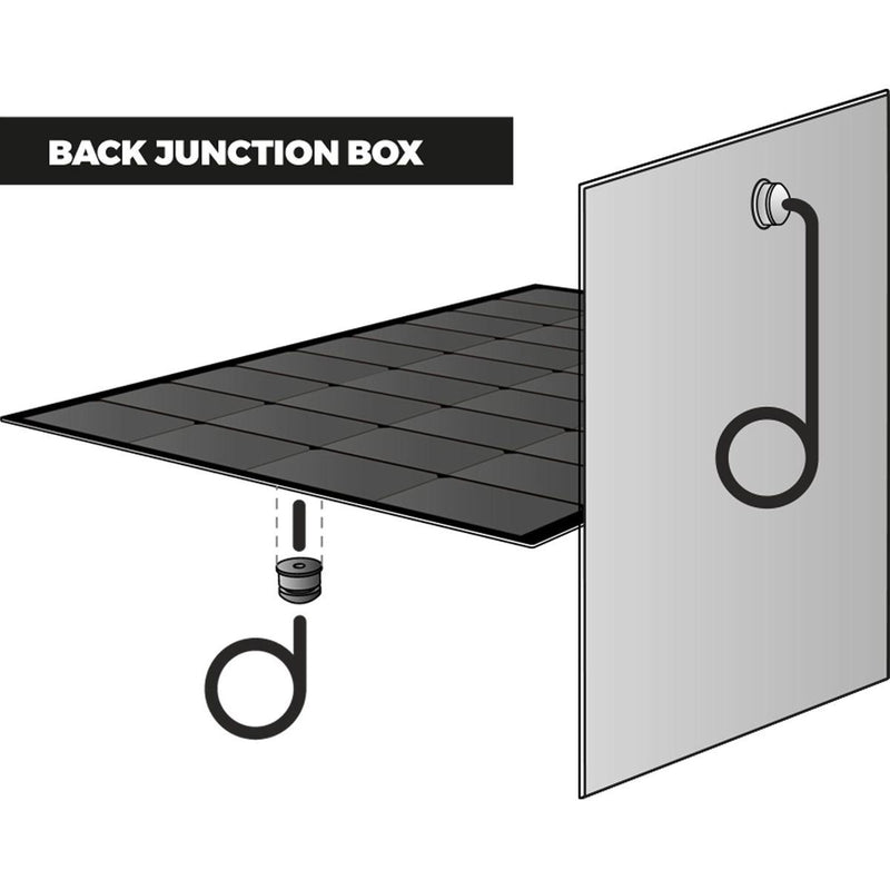 NDS LightSolar LSE Black Solar Panel (200W / 1495mm x 680mm) for Caravan and M NDS - Dynamic Drive