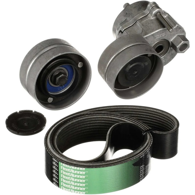 Gates V-Ribbed Belt Set fits Renault Trucks Midlum 2006 on