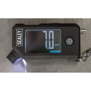 Sealey Digital Tyre Pressure & Tread Depth Gauge with LED TSTPG12 Sealey - Dynamic Drive