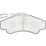 NAPA Front Brake Pad Set fits Citroën Relay II 2002-2006 2.0 2.2 2.8