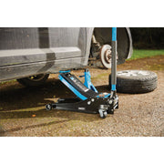 Draper Trolley Jack, 3 Tonne, Blue 28481 Draper - Dynamic Drive
