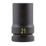 Carlyle Tools 3/4Dr Deep 6Pt Impact Socket 21mm - image 1