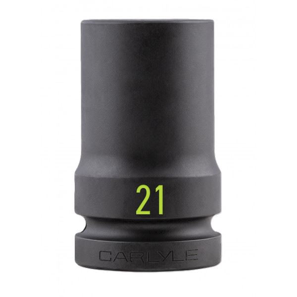 Carlyle Tools 3/4Dr Deep 6Pt Impact Socket 21mm - image 1
